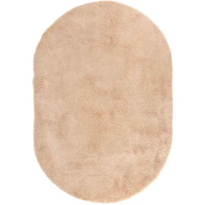 Image of vidaXL Shaggy Rug High Pile NAVARRA Beige 300x200 cm Polyester