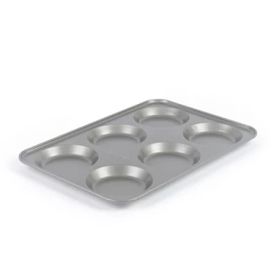 Image of Salter Essentials Yorkshire Pudding Tray Non Stick Coating, Rectangular Muffin Tray, Dishwasher Safe, Easy to Clean, Made in The UK, Durable Cupcake Lightweight, PFOA Free, BW13670