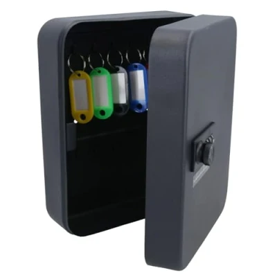 Image of AB Tools Combination Lock Key Storage Cabinet Wall Mounted Safe Security + 20 Tags