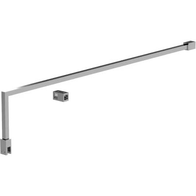 Image of Wetroom Accessories Screen Support Bar Kit Chrome