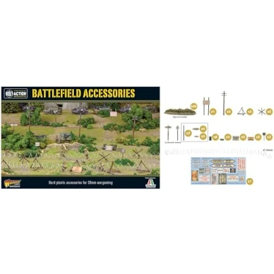 Image of Battlefield Accessories Scenery Set 28mm for Bolt Action by Warlord Games