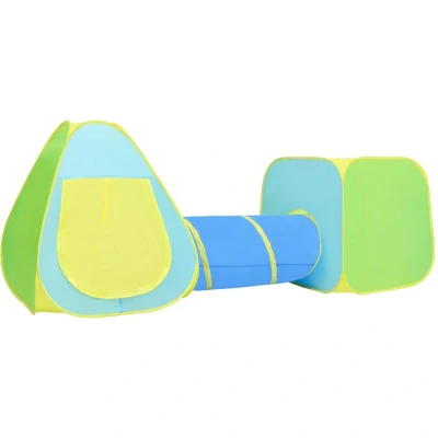 Image of vidaXL Children Play Tent with 100 Balls Multicolour