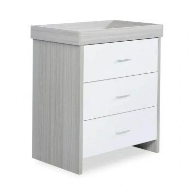 Image of Ickle Bubba Pembrey Changing Unit (Ash Grey &amp; White)