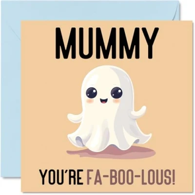Image of Birthday Cards for Mummy Fa Boo Lous Funny Happy Card from Son Daughter, Mother’s Day Mother, 145mm x Joke Greeting Women Her