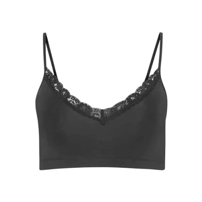 Image of Jockey® Parisienne Padded Bralette, Black, M