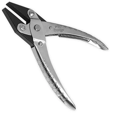 Image of Parallel Action Flat Nose Pliers Jewellery Making Tools Opticians Hobbies and Creative Art Craft Gift Ideas 140 mm PTL®