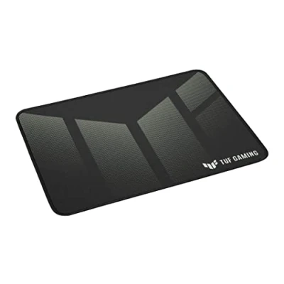 Image of ASUS TUF Gaming P1 portable 260 x 360mm mouse pad with water resistant coating, stitched edges and non slip rubber base