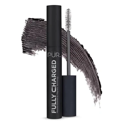 Image of PÜR Fully Charged Magnetic Mascara, Waterproof Utilises Technology To Add Lift, Volume And Definition Your Lashes, Gluten Free, Cruelty Free