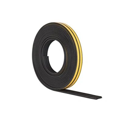 Image of STORMGUARD B06XFCK1Q2 EPDM E Profile Draught Excluder Self Adhesive Rubber Weather Strip 5m, Black