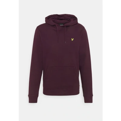 Image of Lyle &amp; Scott Hoodie, Men&#039;s, Size: XS, Burgundy