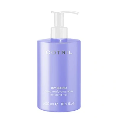 Image of Cotril Icy Blond Deep Reinforcing mask 500ml restructuring for blonde hair