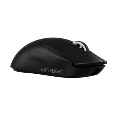 Image of Logitech g pro X SUPERLIGHT 2 SE wireless gaming mouse, 60 grade mouse with 5 programmable buttons, 44K DPI sensor, 888+ IPS, 1 kHz report rate, USB C charging for PC/Mac Black