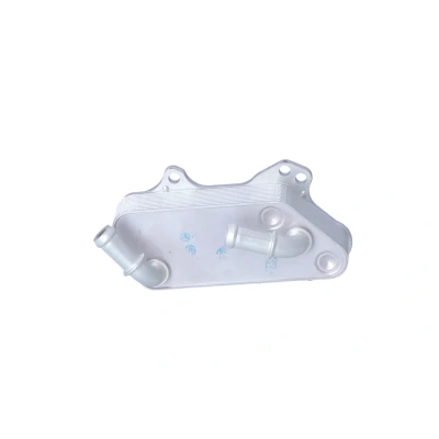 Image of 55565996 Oil Cooler NRF 31828 Water cooled with seal ring VAUXHALL: Vectra Mk2 CC, SAAB: 9 3 Estate