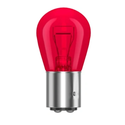 Image of Lucas S25 Red Bulb, (LLB383), 12v, 21/5w, BaW15d