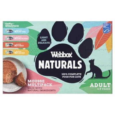 Image of Webbox Naturals Cat Mousse Multipack