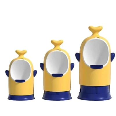 Image of Coo11 Urinal Training Toilet for Baby, Standing Potty and Adjustable Height, Whale Design Baby Pot, Suitable 1+ Years Kids