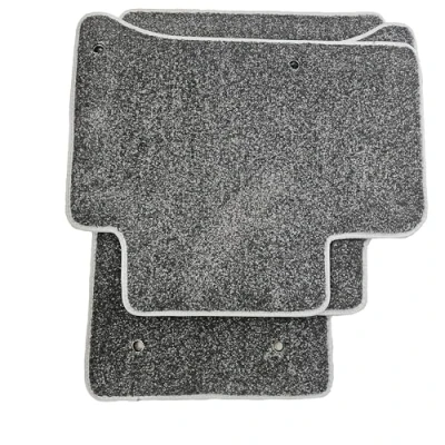 Image of Car Mat Set Compatible With Toyota Dyna Van Ultimate Carpet Mats In Grey, Super, Super Hard Wearing, Non Slip