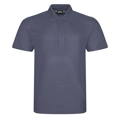 Image of Pro RTX RX105 Polyester Polo Shirt Solid Grey XL