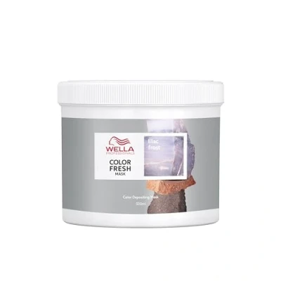 Image of Wella Professional Color Fresh Mask, Temporary Hair Refresh Treatment, Semi Permanent Dye, Gloss Lilac Frost, 500 ml