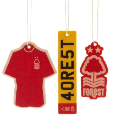 Image of Nottingham Forest FC 3pk Air Freshener Official Merchandise