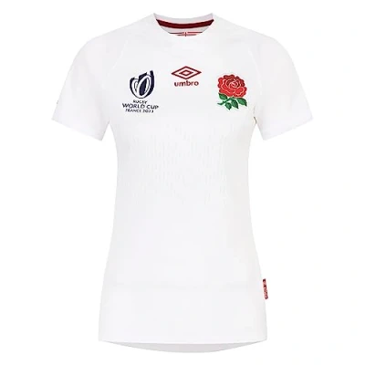 Image of England RWC 2023 Home Replica Rugby Jersey (Ladies), XS Size 8 (30&quot; Chest) 76cm