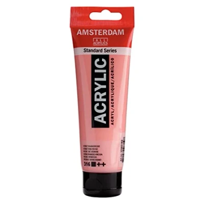 Image of Amsterdam Standard Series Acrylic Tube 120 ml Venetian Rose 316 (17093162)