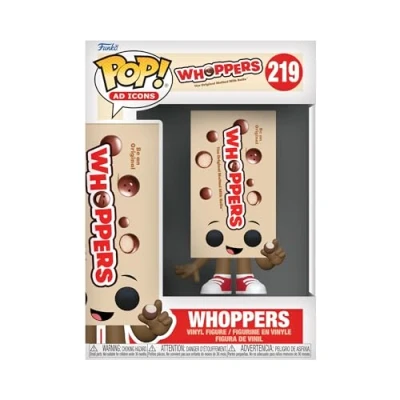 Image of Funko POP! Ad Icons: Whoppers Box Whopper Collectable Vinyl Figure Gift Idea Official Merchandise Toys for Kids &amp; Adults Icons Fans Model Collectors and Display