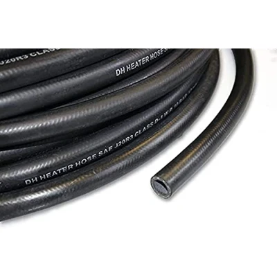 Image of 1 Metre 8mm (5/16&quot;) EPDM SAEJ20R3 Rubber CAR Heater Radiator Replacement COOLANT Hose Water Pipe