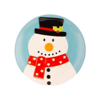 Image of Price &amp; Kensington Snowman Plate
