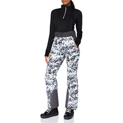 Image of Jack Wolfskin panorama Peak Pants Women&#039;s Ebony All Over, 44