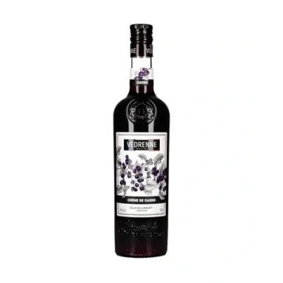 Image of Vedrenne Crème de Cassis (Blackcurrant) 70cl Bottle