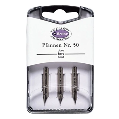 Image of Brause Pfannen 50 Nibs 3 Pack