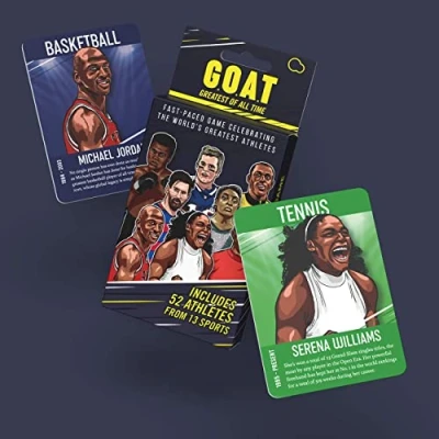 Image of Bubblegum Stuff GOAT Game Speedy Sporting Spoons Card Collect A Set And Snatch Trophy Fast Fun Suitable For Family, Kids, Teenagers &amp; Adults