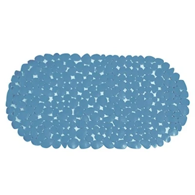 Image of MSV &quot;Pebbles Bathtub Mat, Grey, 68 x 35 cm