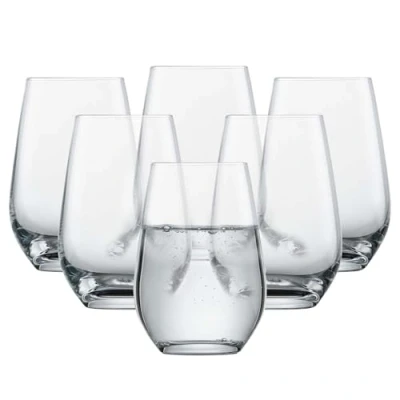 Image of Schott Zwiesel Tritan Crystal Glass Forte Collection All Pupose Beverage Glass, 13.2 Ounce, Set of 6