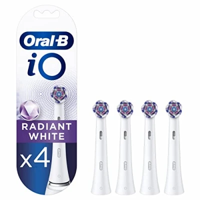 Image of Oral B iO Radiant White Brushes, Pack of 4