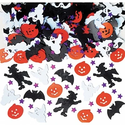 Image of Amscan 36702 Halloween Party Metallic Night Table Confetti Scatters 14g