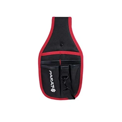 Image of Parat Parabelt S 5990836991 Tool Bag with Hammer Loop for Seven Tools, Multiple Storage Compartments, Nylon