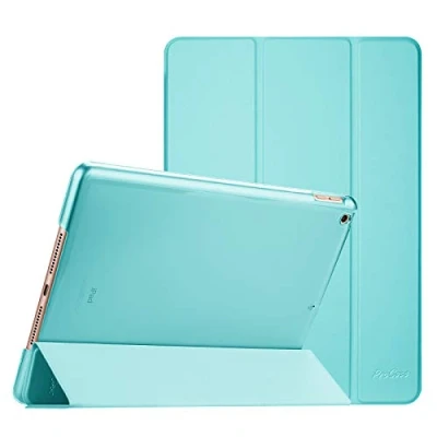 Image of ProCase for iPad 9th Generation 2021/ 8th 2020/ 7th 2019 Case, Cover 10.2 Case Aqua