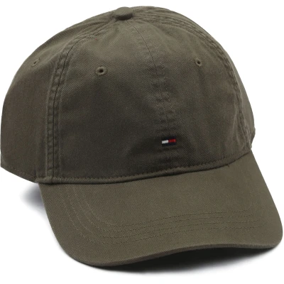 Image of Tommy Hilfiger TH FLAG SOFT Panel Cap, Size: One Size, Khaki