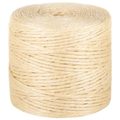 Image of vidaXL Rope 100% Sisal 4 mm 100 m
