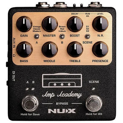 Image of NUX NGS6 Amp Academy Stomp Box Modeler, Black