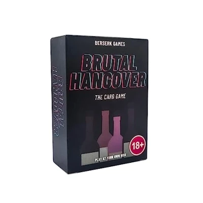 Image of Brutal Hangover The 3 in 1 Card Game Great For Games Nights, Parties, Hen Do&#039;s, Stag Students &amp; More!
