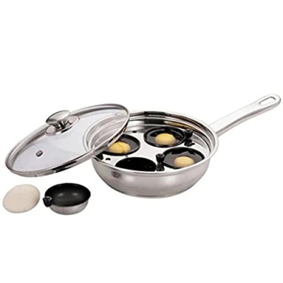 Image of Zodiac EGPCHNS Egg Poacher Stainless Steel, 22 cm/and nabs