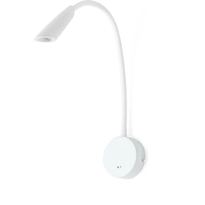Image of Boken LED Indoor Wall Light Reading Lamp White