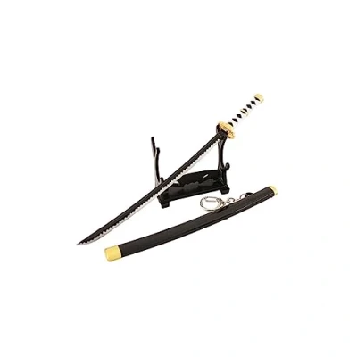 Image of Hanaiette 1pc Devil May Cry keychain Weapon model metal crafts with display stand (STYLE 3)