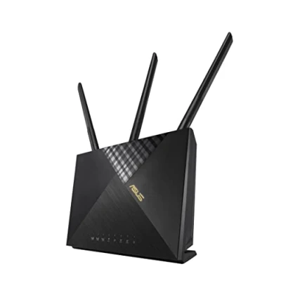 Image of ASUS 4G AX56 WIFI6 Cat.6 300Mbps Dual Band WiFi 6 LTE Router, data rate up to 1800Mbps, Captive portal, Lifetime Free Internet Security