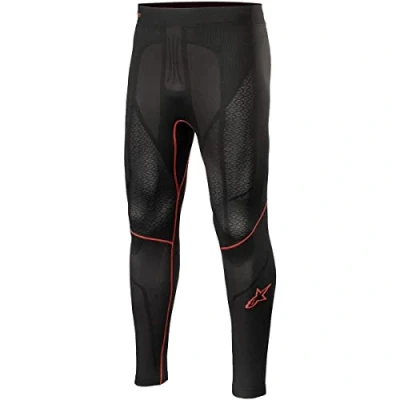 Image of Alpinestars Ride Tech V2 Bottom Summer, Black/red, M L