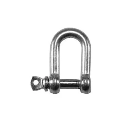 Image of Faithfull D Shackle Zinc Plated 6mm (Pack 4) FAICHDS60