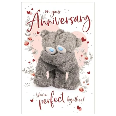 Image of Me To You Tatty Teddy On Your Anniversary Card